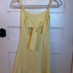 Elegant Yellow Dress